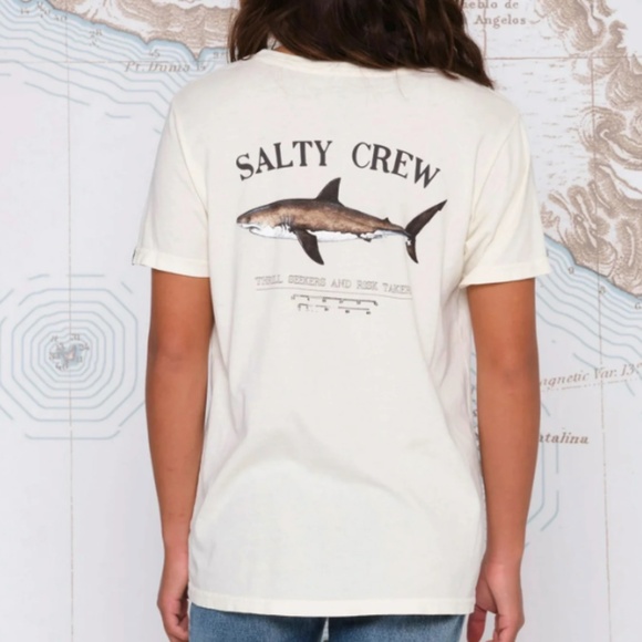 Salty Crew Bruce Boyfriend T-Shirt - Picture 9 of 9